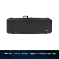 Gator Plastic ABS Case for Fender American Telecaster, Professional Telecaster Guitars