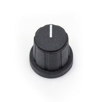 PixelGear Black 18-Point Knob with Cap & Indicator Line for Rane, Aphex